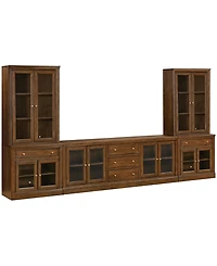 Amren 85" Wood 4-Door Console