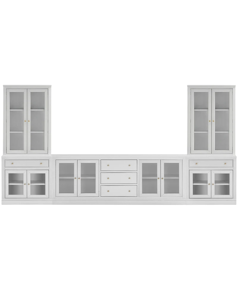 Amren 85" Wood 4-Door Console