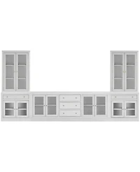 Amren 85" Wood 4-Door Console
