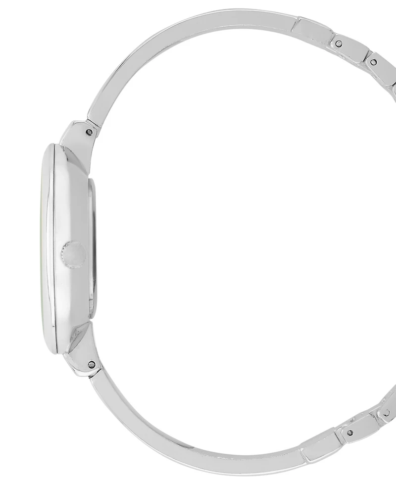Bcbg Women's Quartz Round Silver Stainless Steel Watch 32mm