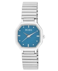 Bcbg Women's Quartz Round Silver Stainless Steel Watch 26mm