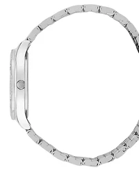 Bcbg Women's Quartz Round Silver Stainless Steel Watch 33mm