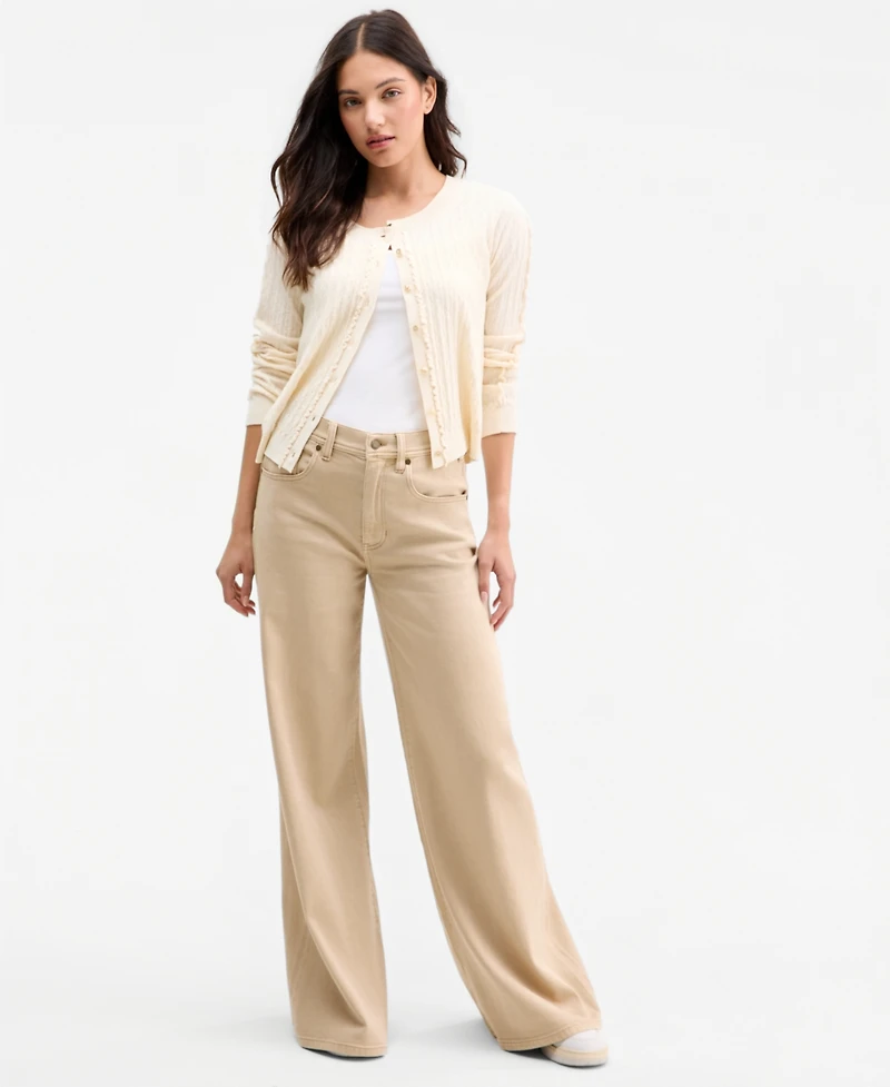 Liverpool Los Angeles Women's Kit High-Rise Wide-Leg Jeans