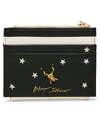 Betsey Johnson Go Fight Win Mini Snap Wallet