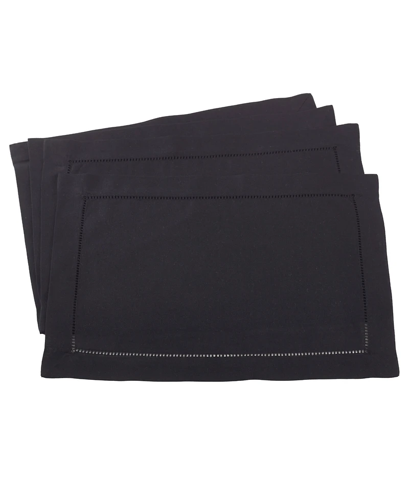 Saro Lifestyle Hemstitched Border Placemats