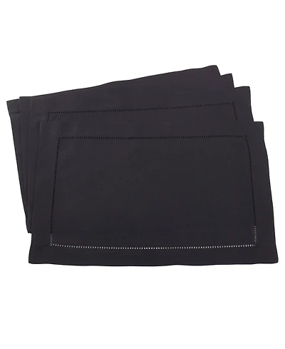 Saro Lifestyle Hemstitched Border Placemats