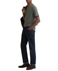 Reiss Men's Jack Textured Crew Neck T-shirt