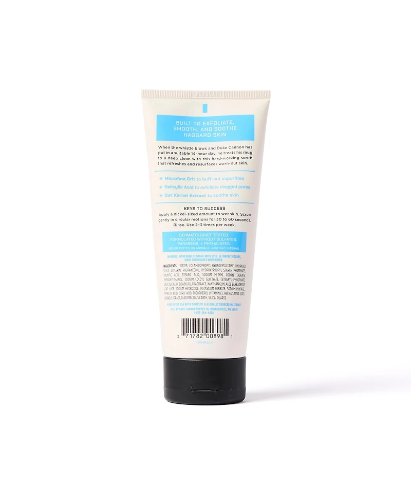 Duke Cannon Supply Co. Deep Cleaning Face Scrub