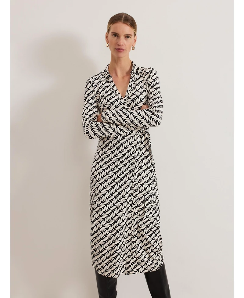 Phase Eight Women's Gina Geo Wrap Dress