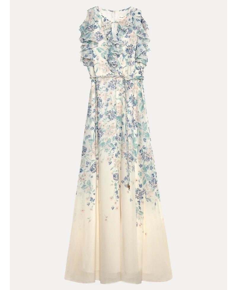 Phase Eight Women's Rachel Floral Ruffle Detail Maxi Dress