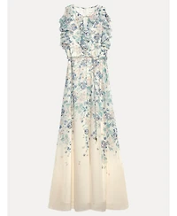 Phase Eight Women's Rachel Floral Ruffle Detail Maxi Dress