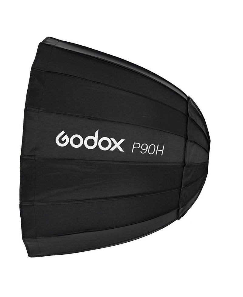 Godox P90H 35 inch Parabolic Softbox for Studio Video Flash Light, Bowens Mount, Hi-Temperature Resistant