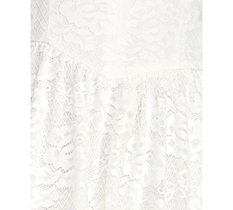 Katia Rae Juniors' Sweetheart Neck Midi Dress