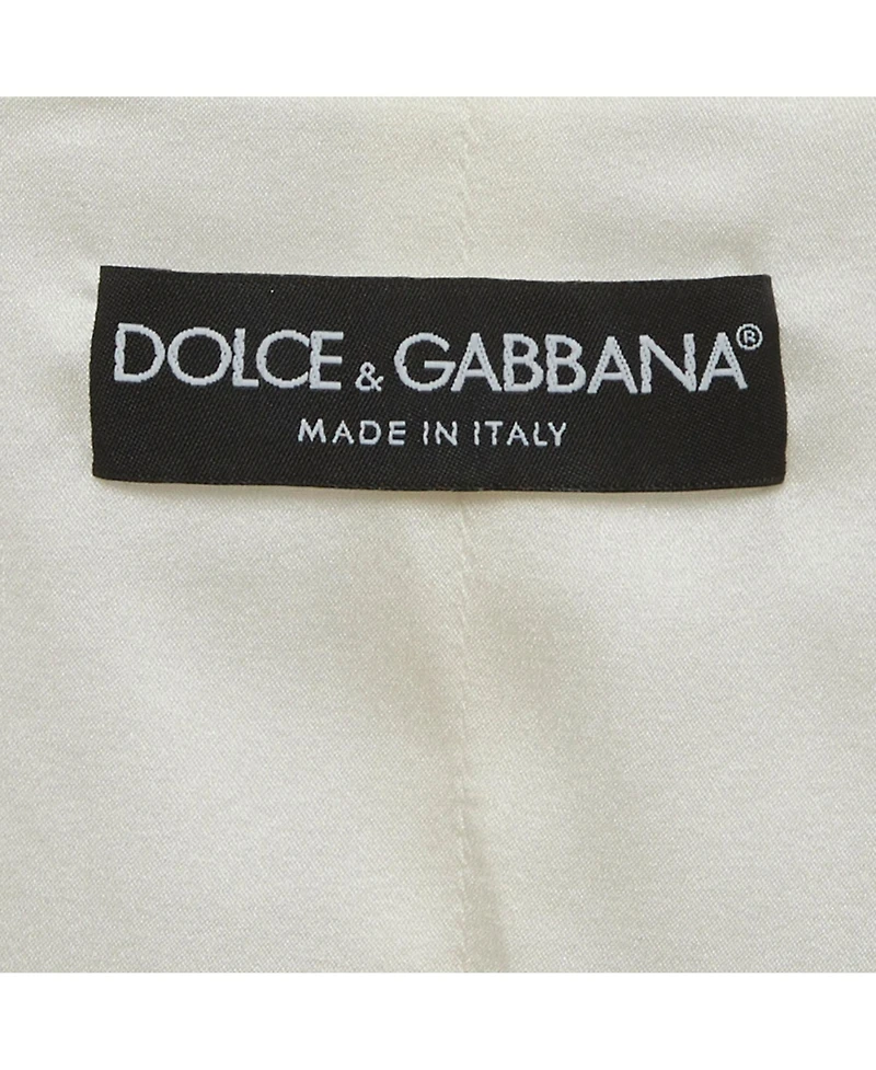 Pre-Owned Dolce & Gabbana Women's Wisteria Print Silk Blend Vest