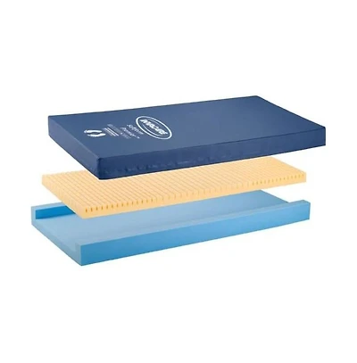 Invacare Softform Premier Hospital Bed Mattress - 36"x80"x6", IPM1080, Medical-Grade Support