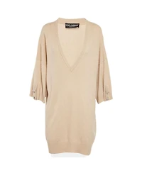 Pre-Owned Dolce & Gabbana Women's Cashmere Bejeweled Sweater