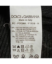 Pre-Owned Dolce & Gabbana Women's Lace And Rib Knit Cardigan