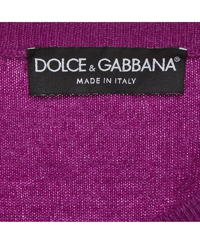 Pre-Owned Dolce & Gabbana Women's Floral Applique Sweater