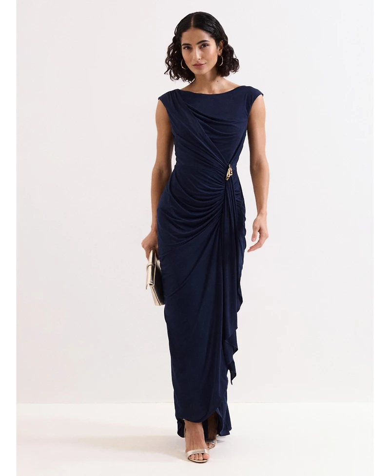 Phase Eight Women's Donna Ruched Detail Maxi Dress