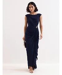 Phase Eight Women's Donna Ruched Detail Maxi Dress