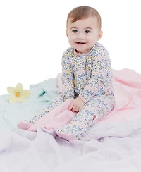 Magnetic Me Baby Girl Chelsea Ruffle Footie W/ Ruffles