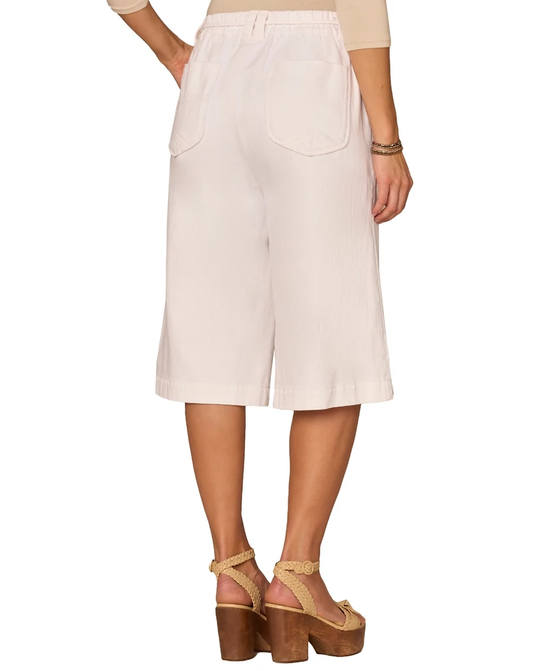 Democracy Petite Sky-Rise Bermuda Pants