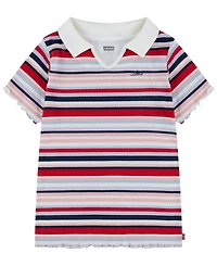 Levi's Girls' 7-16 Polo Knit Short-Sleeve Polo Shirt