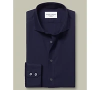 Charles Tyrwhitt Men's Spread Collar Long-Sleeve Dress Shirt