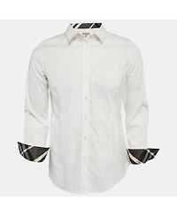 Pre-Owned Burberry Men's London Cotton Button Front Shirt
