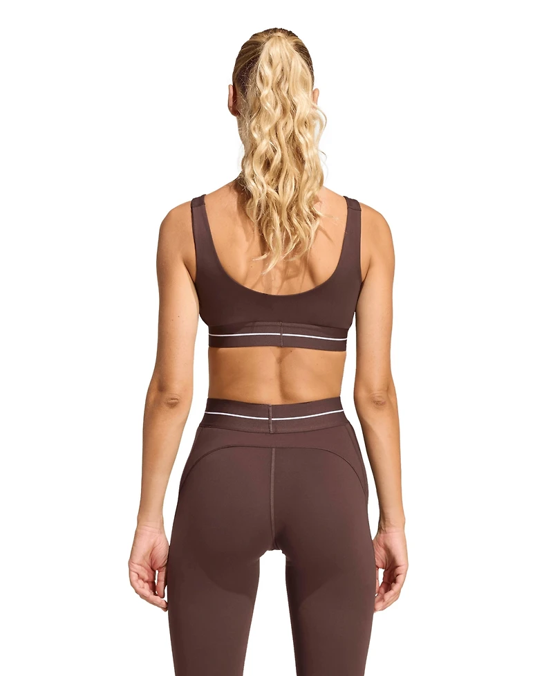 adidas Women's Hyperglam Light Support Training Bra