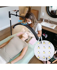 Byootique 28" Half Moon Light with Phone Holder Lash Lamp Eyelash Extension 4 Pack