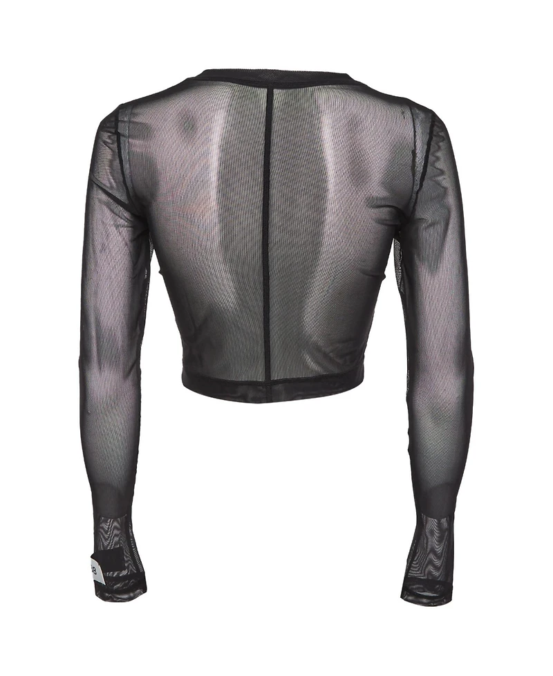 Pre-Owned Dolce & Gabbana Women's Mesh Sheer Top