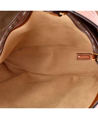 Pre-Owned Gucci Medium Diana Bamboo Handle Round Tote Leather