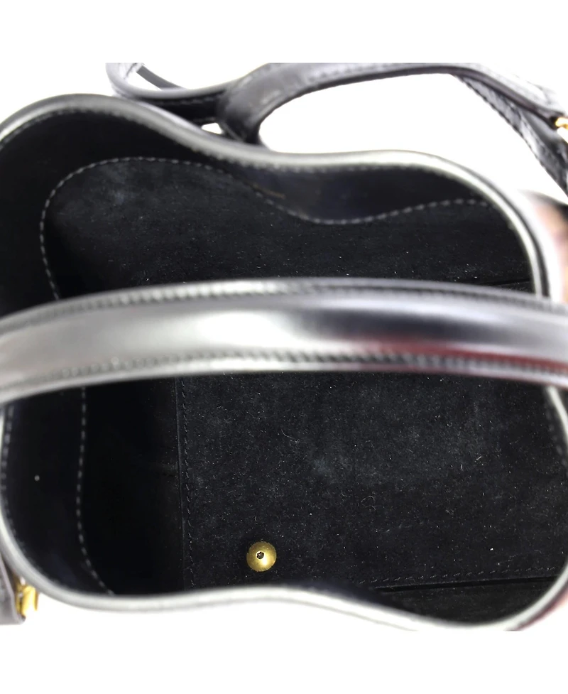 Pre-Owned Saint Laurent Mini Le 37 Bucket Bag Leather