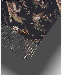 Fable England Women's Wonderland Toile Tassel Scarf