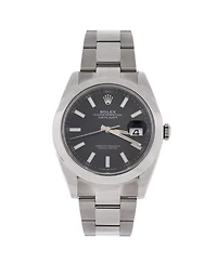 Pre-Owned Rolex Oyster Perpetual Datejust Automatic Watch in Stainless Steel 41mm