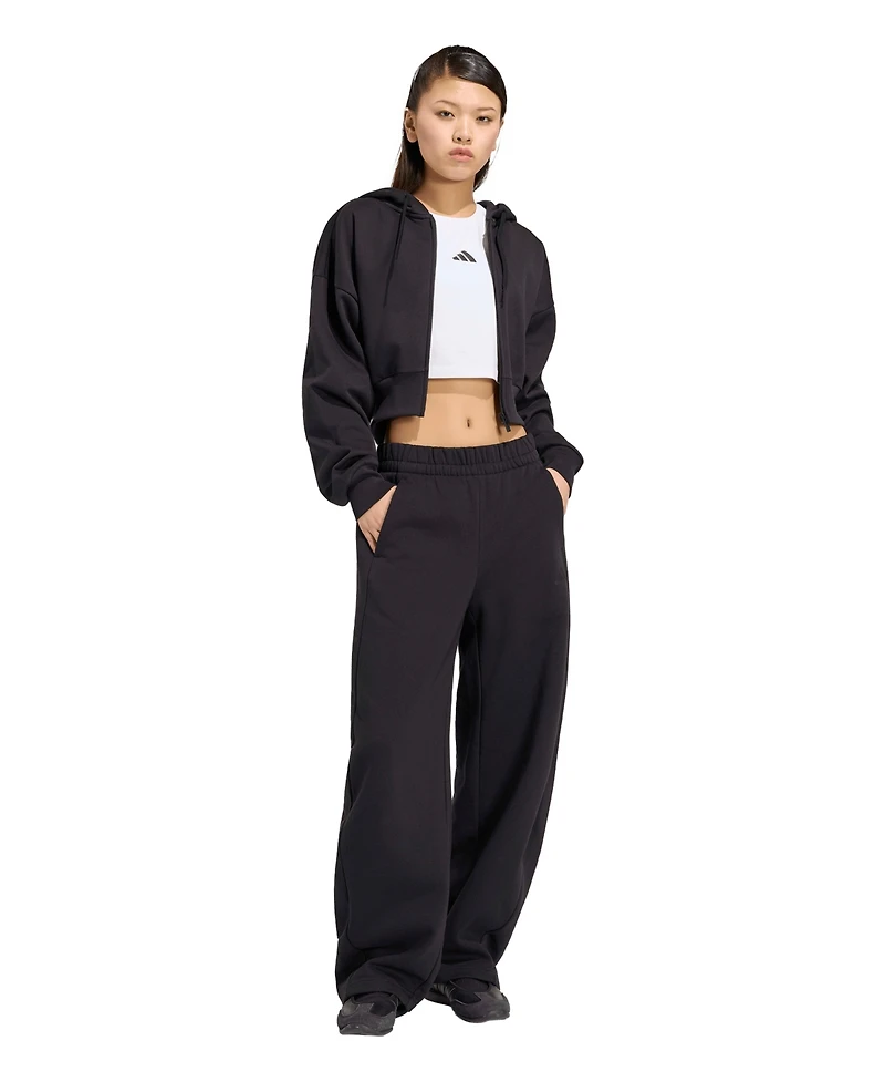 adidas Women's Essentials Contemporary Fleece Barrel Pants
