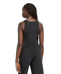 adidas Women's Cropped Ribbed Tank Top