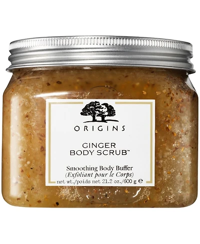 Origins Ginger Body Scrub Smoothing Body Buffer, 21.2 oz.