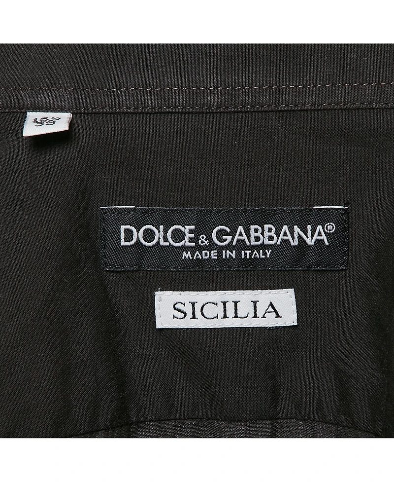 Pre-Owned Dolce & Gabbana Men's Cotton Sicilia Shirt