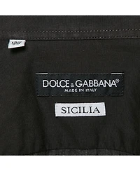 Pre-Owned Dolce & Gabbana Men's Cotton Sicilia Shirt