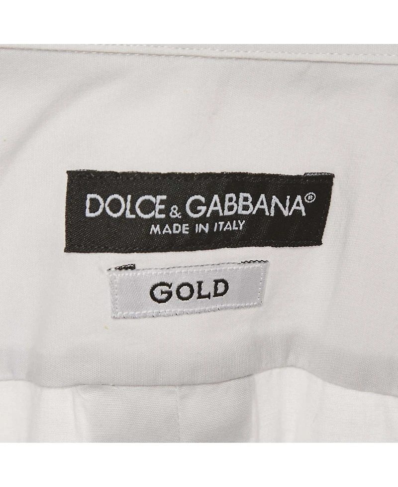 Pre-Owned Dolce & Gabbana Men's Cotton Long Sleeve Shirt