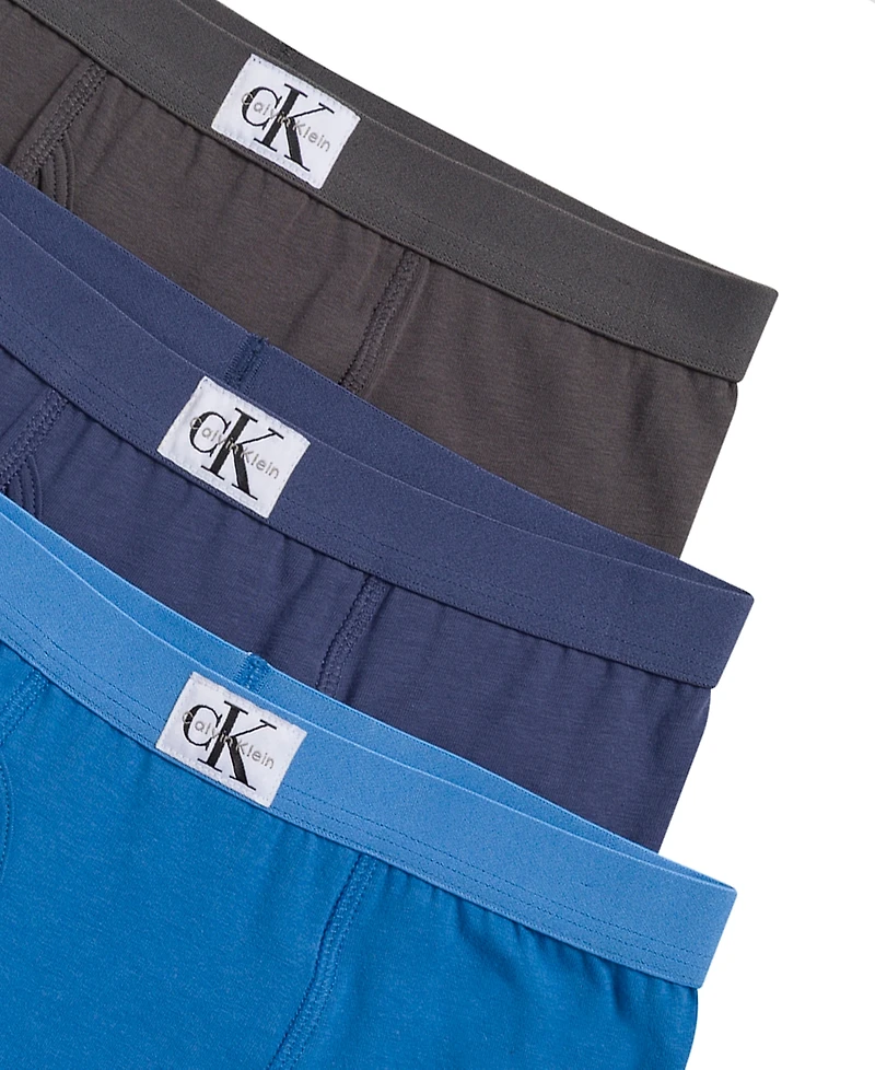 Calvin Klein Boys' 4-16 Boxer Brief, 3 Pack