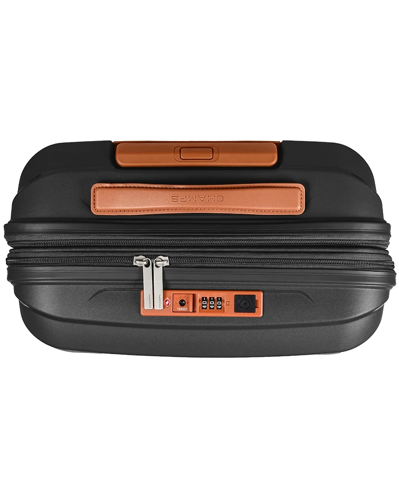 Champs Vintage Aura - Hardside Expandable Carry-on Spinner