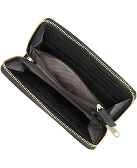 Champs Leather Travel Zip-Clutch wallet