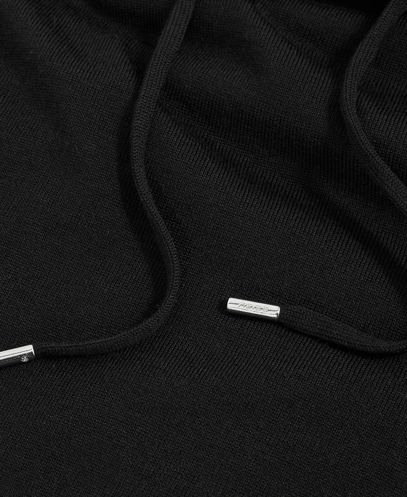 Reiss Men's Holland Merino Wool Drawstring Hoodie