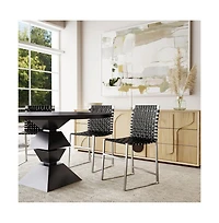 Butler Specialty Urban Woven Leather Side Chair