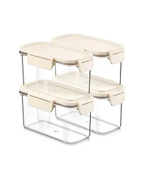 Sorbus 4 Pack 20.29oz/600 ml Airtight Food Storage Container