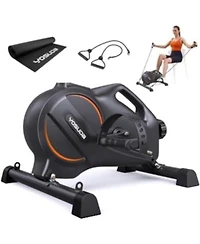 Fed Fitness Under Desk Bike 16 Level Magnetic Resistance 3 In 1 Mini Exercise Bike Quiet Pedal Exerciser With App Support