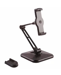 StarTech.com Universal Tablet Stand - Portable Tablet Stand With Optional Wallmount Base - Adjustable Pivoting Tablet Stand (Armtbltdt)